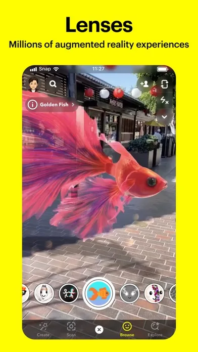 Snapchat: чат с друзьями screenshot 3