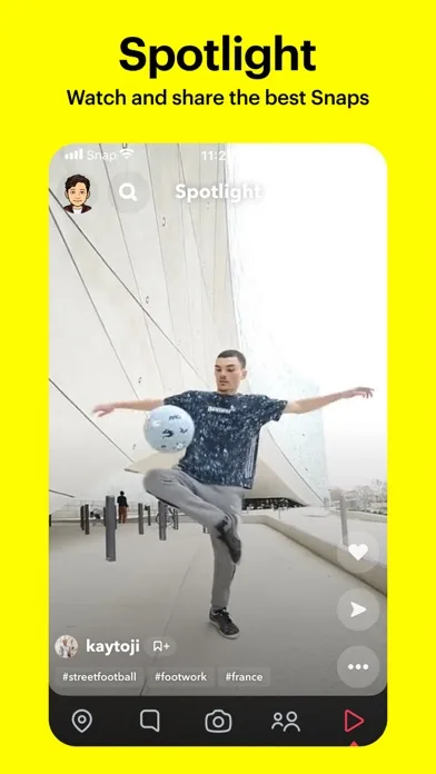 Snapchat: чат с друзьями screenshot 5
