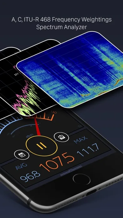 Decibel X: dB Noise Meter, SPL screenshot 2
