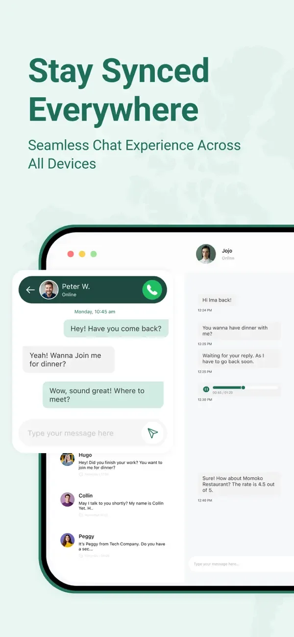 WeTalk - Telefono WiFi Llamada screenshot 5