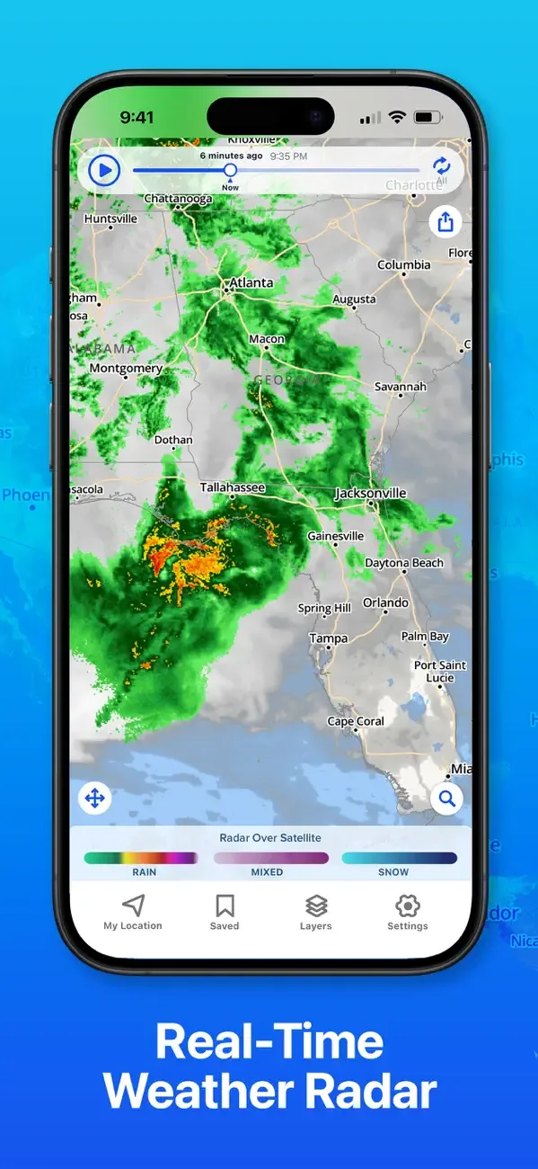 Weather Hi-Def Radar Forecast screenshot 1