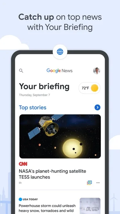 Google Новости screenshot 1