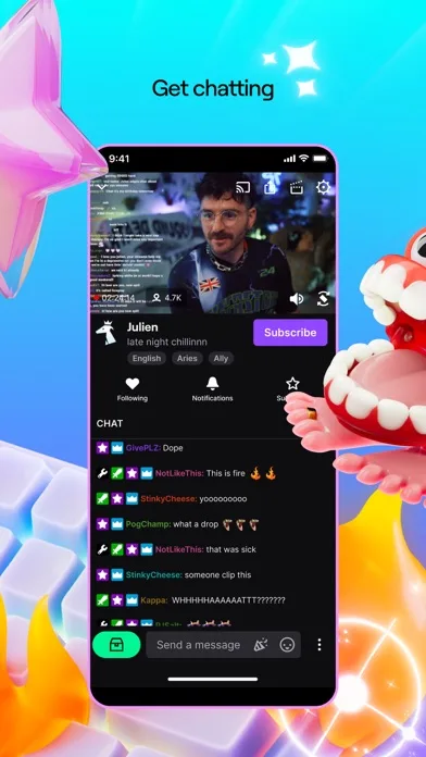 Twitch: прямые трансляции screenshot 4