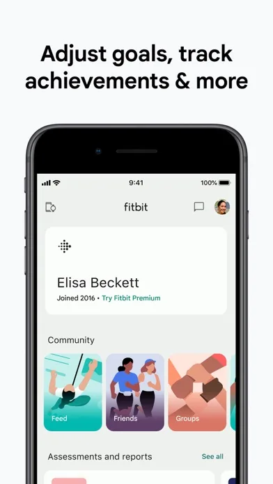 Fitbit: salud y estado físico screenshot 4