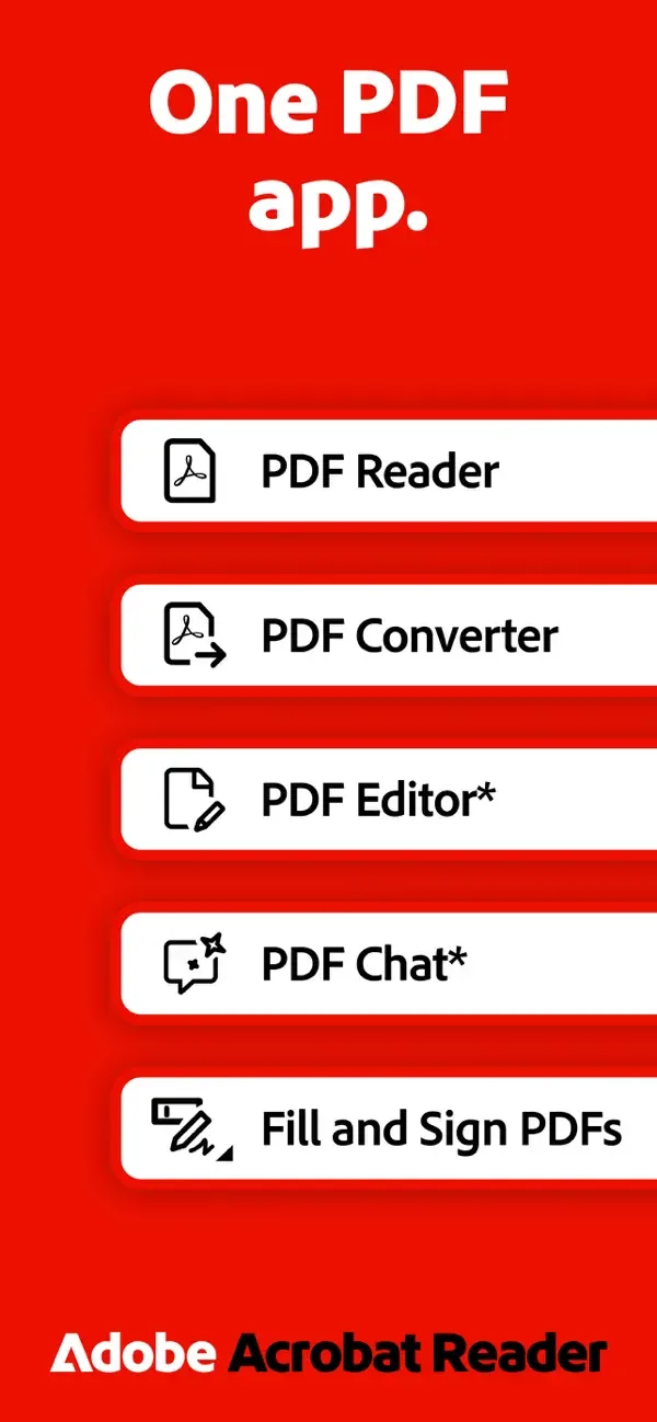 Adobe Acrobat Reader: Edit PDF screenshot 1