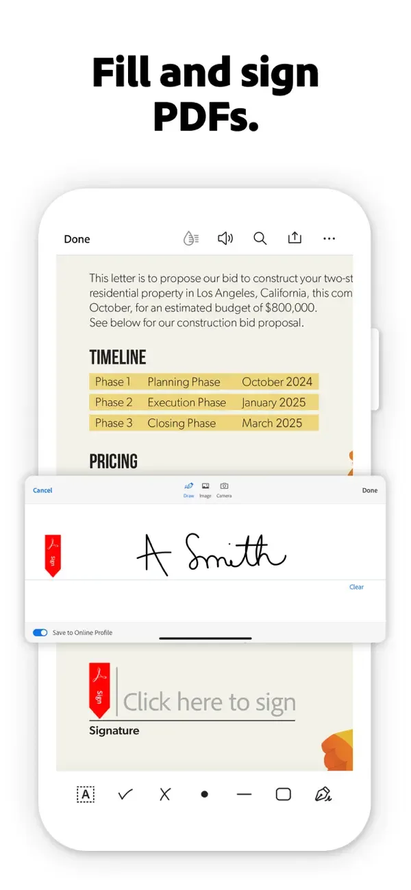 Adobe Acrobat Reader: Edit PDF screenshot 3