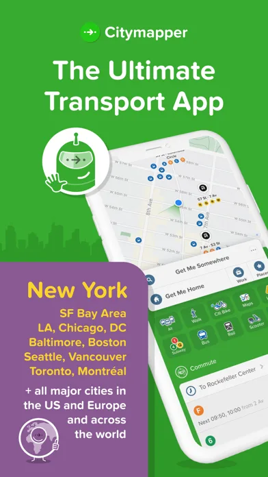 Citymapper screenshot 1