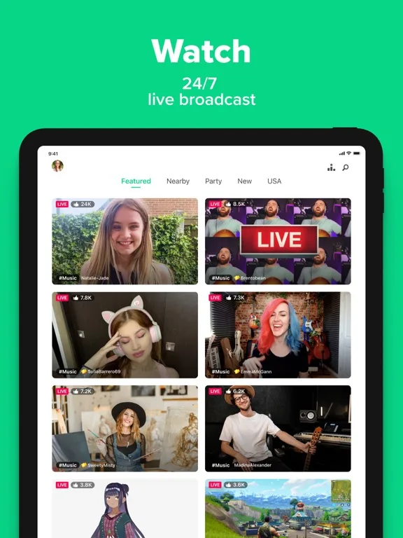 YouNow : Live Streaming & Chat screenshot 2