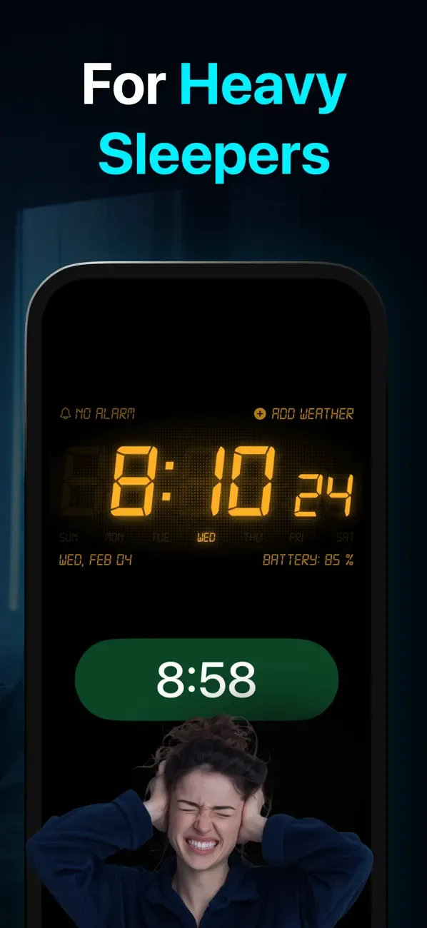 Будильник: часы screenshot 2