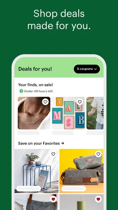 Etsy — мир уникальных товаров screenshot 5
