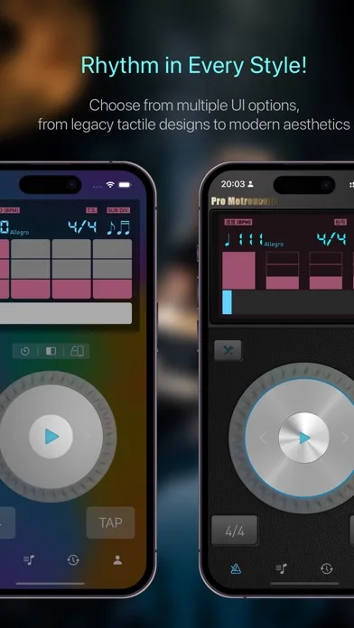 Pro Metronome - Tempo y Tuner screenshot 2