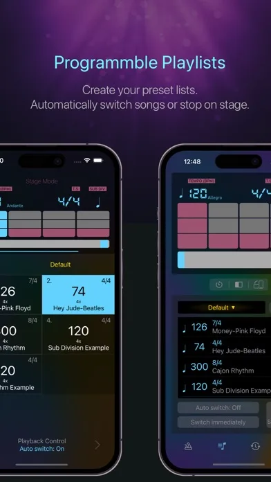 Pro Metronome - Tempo y Tuner screenshot 3