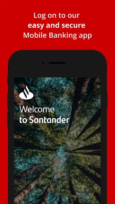Santander Mobile Banking screenshot 1