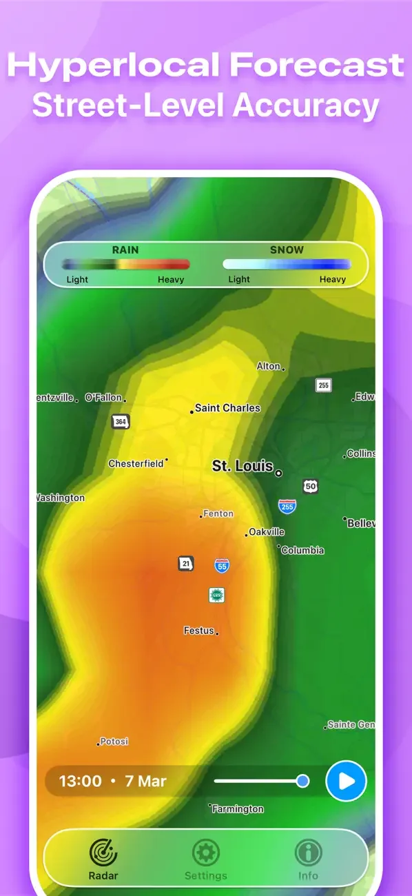 Погода и прогноз: Радар Онлайн screenshot 4