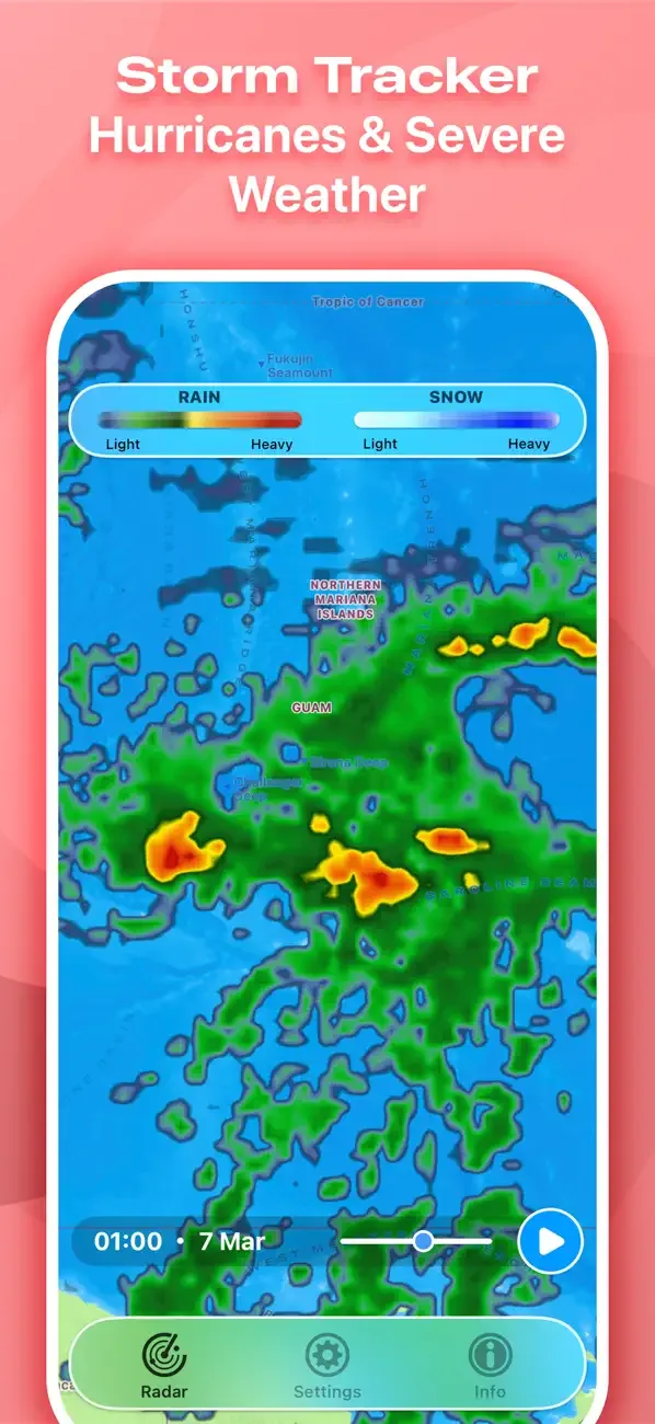 Погода и прогноз: Радар Онлайн screenshot 5