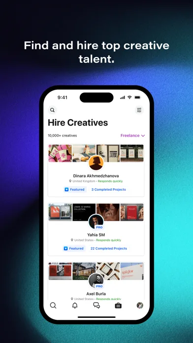 Behance – творческие портфолио screenshot 5