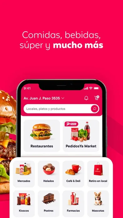 PedidosYa: Comida a Domicilio screenshot 2