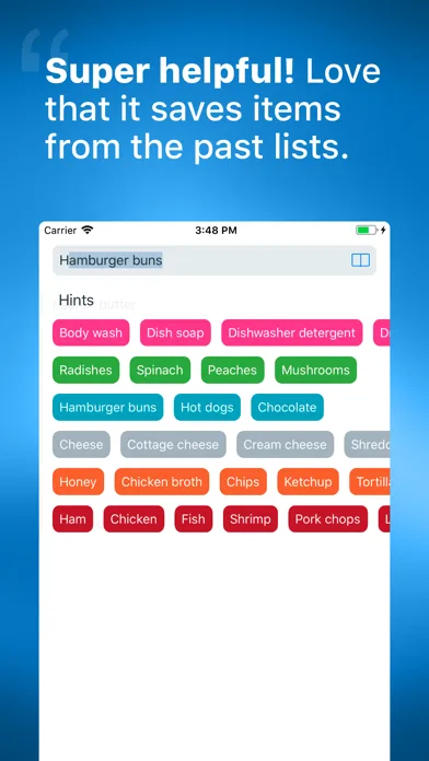 Купи батон! - Список покупок screenshot 2