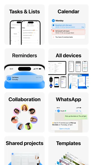 Any.do: список дел планировщик screenshot 3