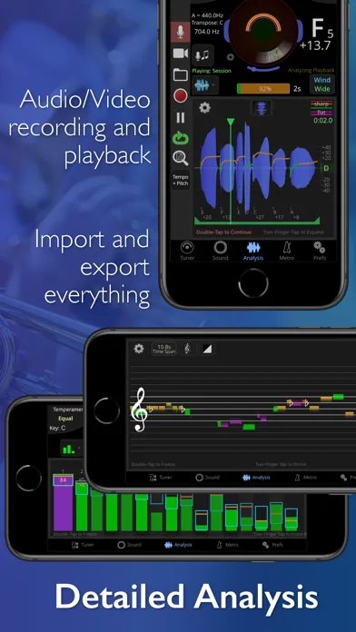TonalEnergy Afinador y Metróno screenshot 2