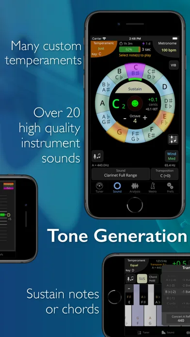 TonalEnergy Afinador y Metróno screenshot 3