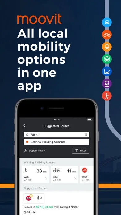 Moovit: автобуси та метро screenshot 1