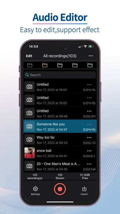 Registrador screenshot 2