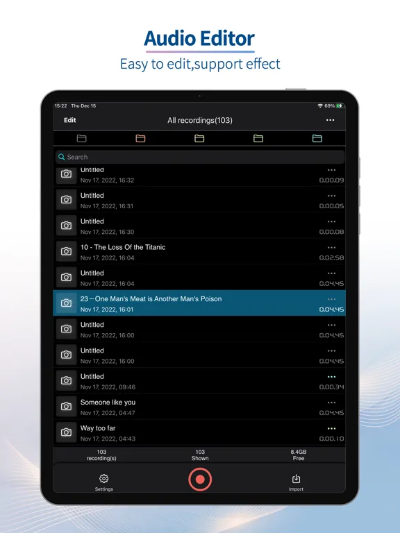 Registrador screenshot 5