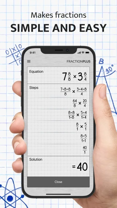 PRO Calculadora de Fracciones screenshot 2