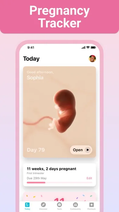 Embarazo + | Semana a semana screenshot 1