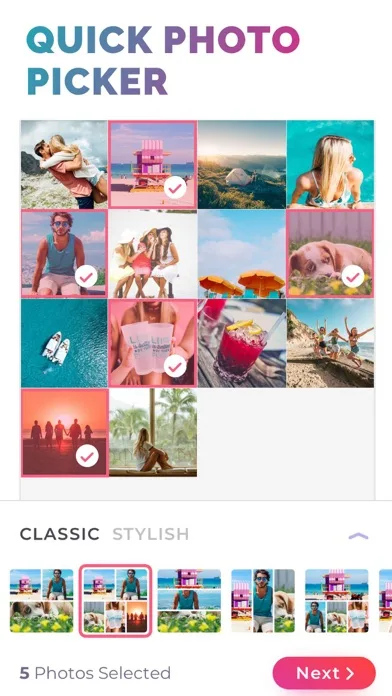 фотоколаж программа PicJointer screenshot 3