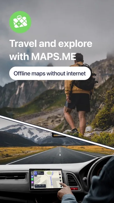 MAPS.ME: Offline maps GPS Nav screenshot 1