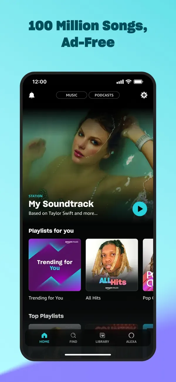 Amazon Music: Música y Podcast screenshot 1