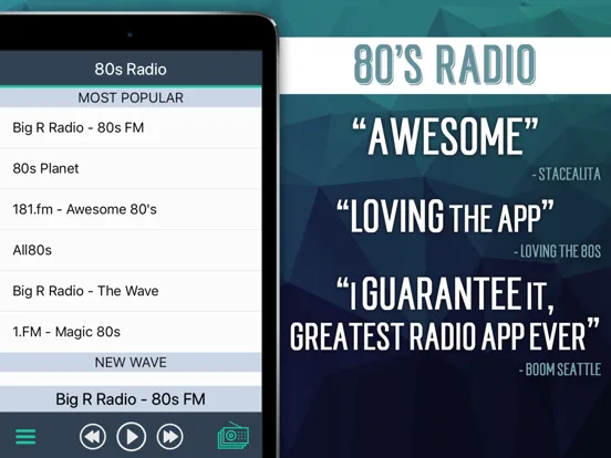 Música de los 80s (80s Radio) screenshot 4