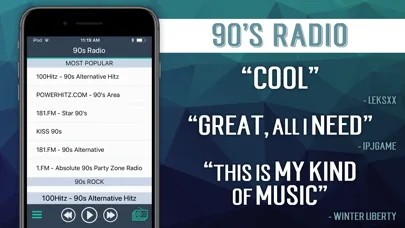 Música dos 90s (90s Radio) screenshot 2