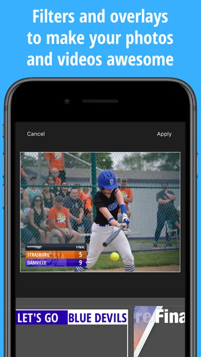 ScoreStream спорт результатів screenshot 4