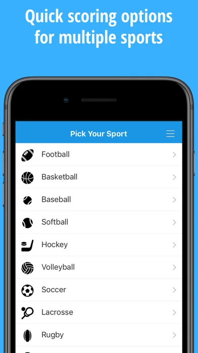 ScoreStream спорт результатів screenshot 5