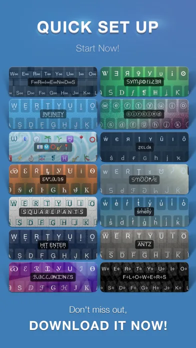 Symbolizer Keyboard ∞ Letras Emoji y simbolos para iOS8 screenshot 5