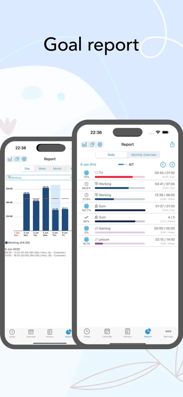 ATRacker – учет времени screenshot 3