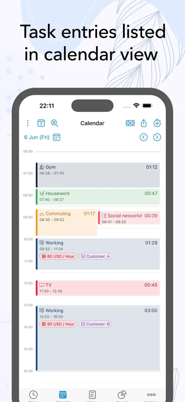 ATRacker – учет времени screenshot 5