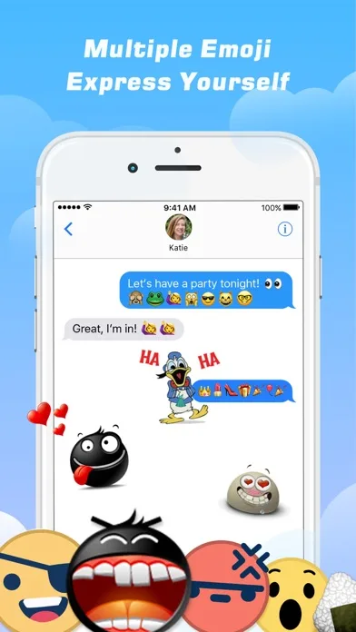 New Emoji LiveMe Now plus Text Messenger Sticker screenshot 2