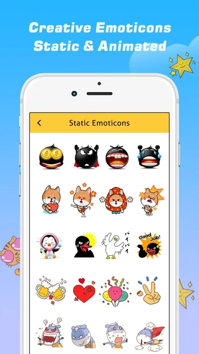 New Emoji LiveMe Now plus Text Messenger Sticker screenshot 3