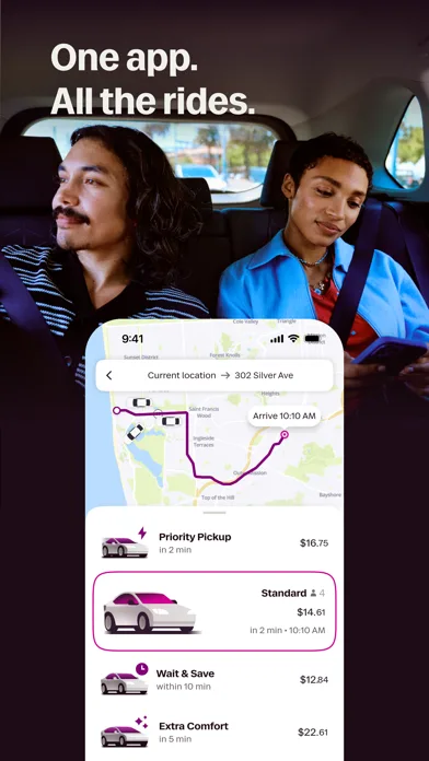 Lyft screenshot 1