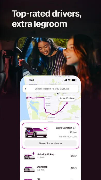 Lyft screenshot 2
