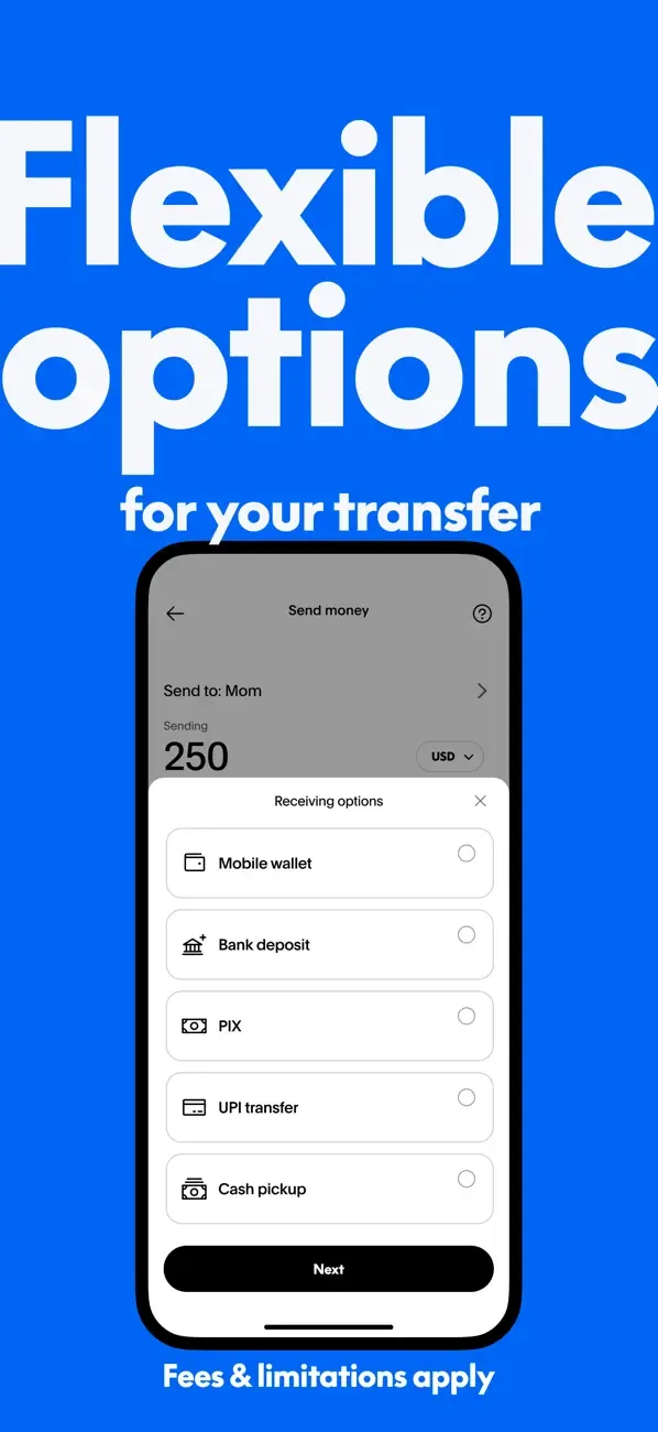 Xoom Money Transfer screenshot 5