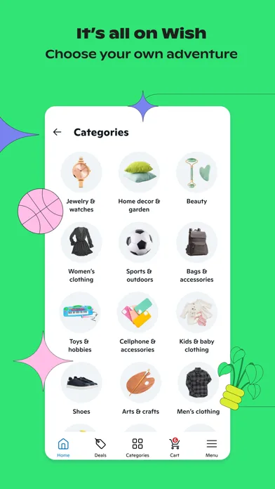 Wish: compra y ahorra screenshot 2