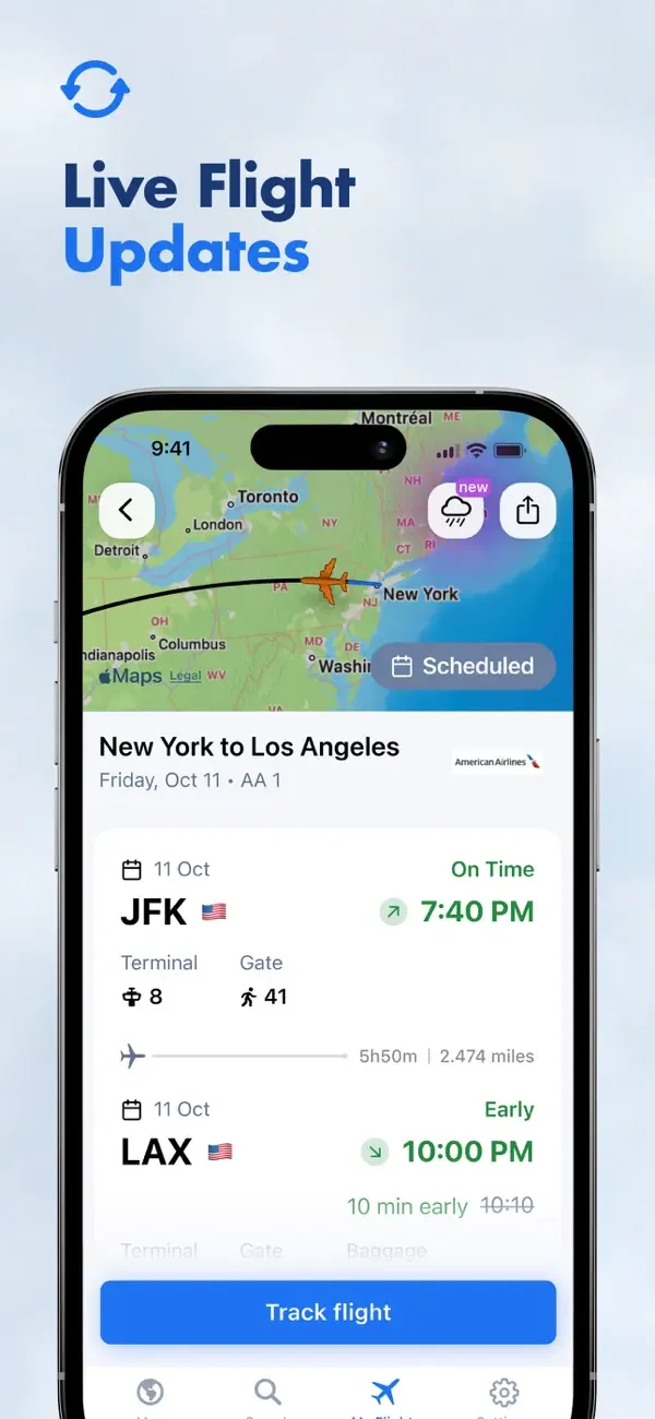 The Flight Tracker screenshot 2