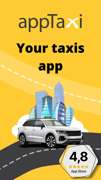 appTaxi - Reserva y paga taxis screenshot 1