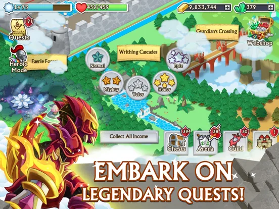 Knights & Dragons - RPG screenshot 5