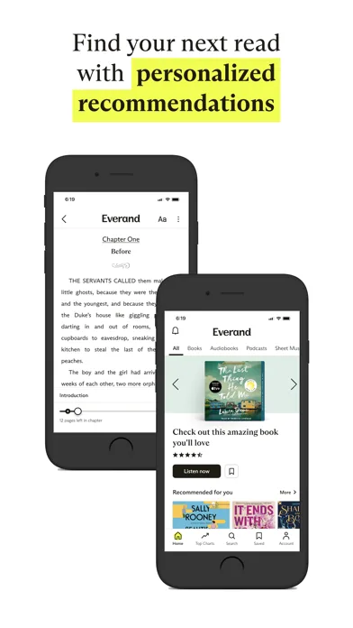 Everand: audiolibros y libros screenshot 4